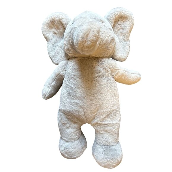 Pottery Barn Kids Gray Elephant Plush Stuffed Animal 19" Soft Cuddly Toy - Picture 4 of 4